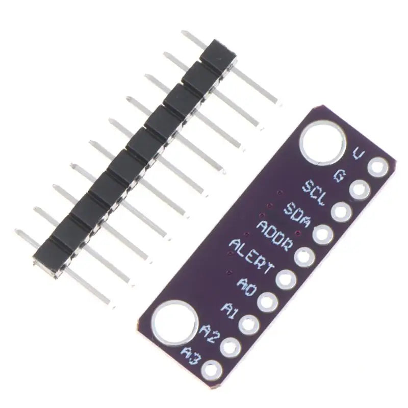 ADS1115 4 Channel 16Bit ADC Board Adjustable Gain High Precision Module for Low Power Consumption Electronic Projects Raspberry