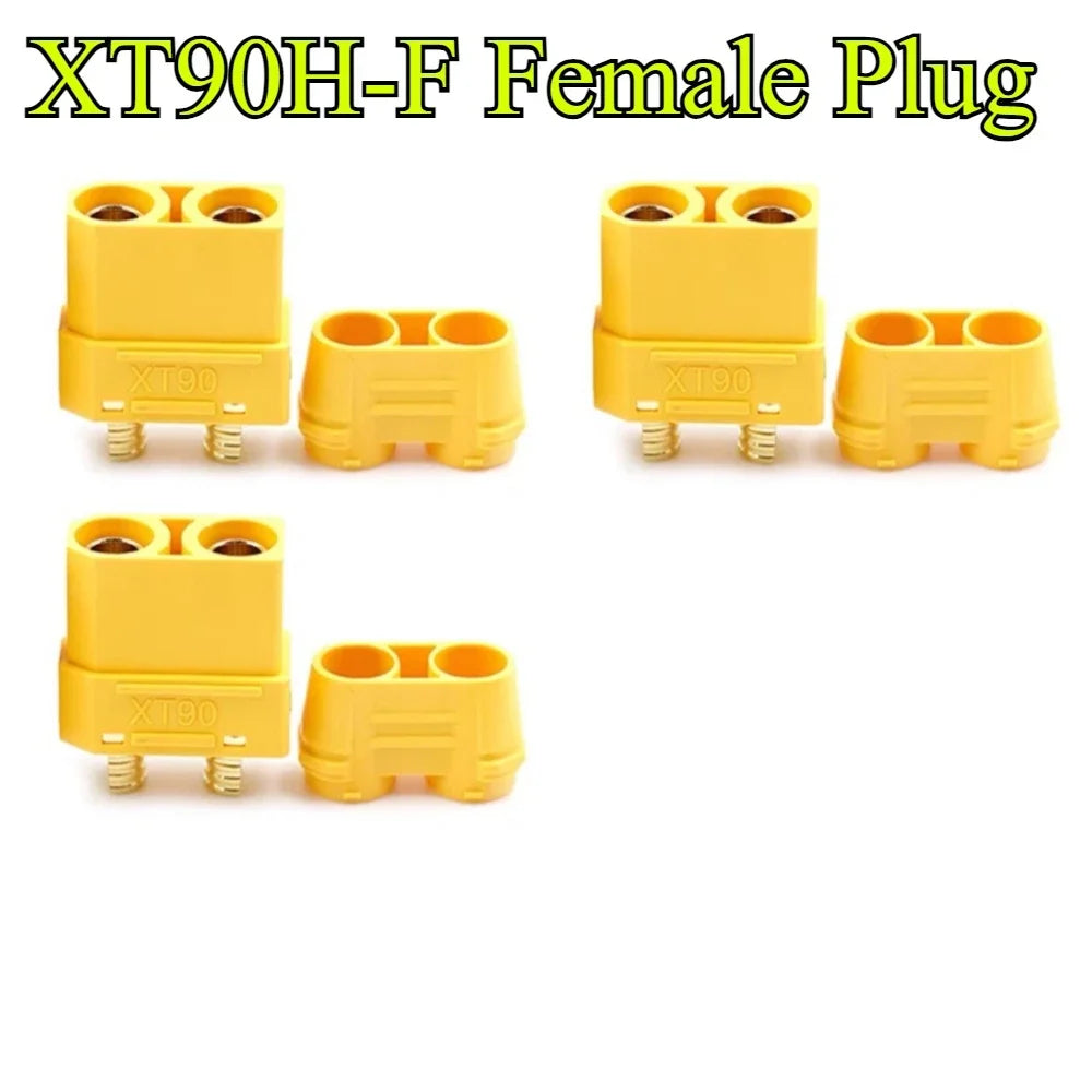 1/2/3/5Pcs XT90S Anti Spark Connector Amass XT90-S XT90H-M Plug Connector Anti-Spark Male Female Adapter For RC Car Lipo Battery
