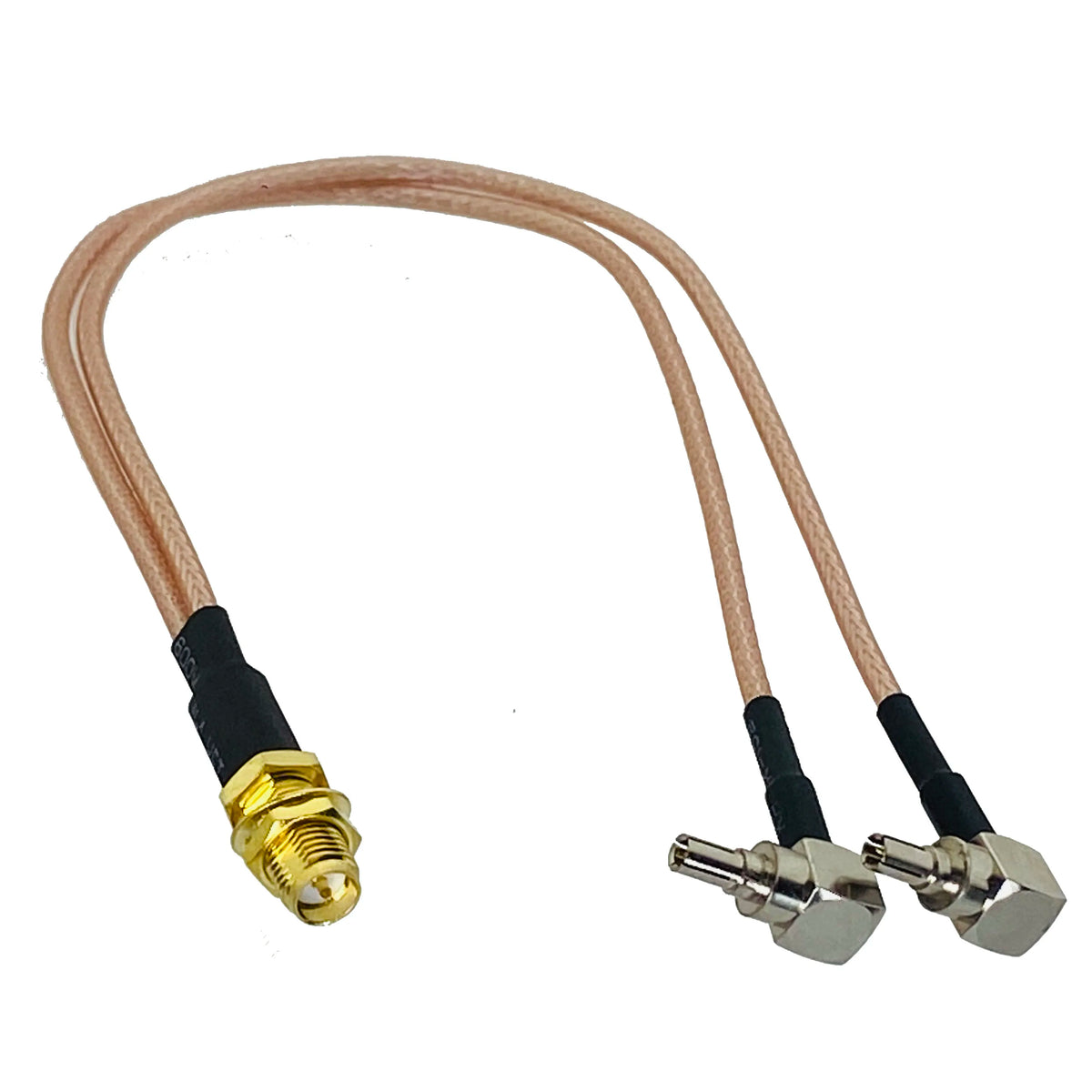RG316 SMA RP SMA Female Bulkhead to CRC9 TS9 Male Plug Straight & Right Angle Connector RF Jumper pigtail Cable 4inch~10FT