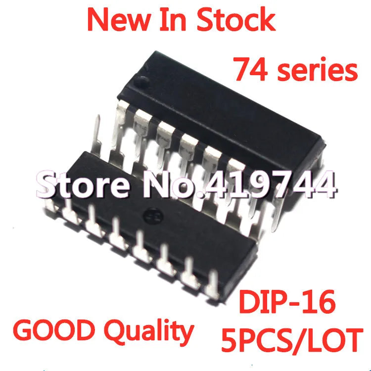 5PCS/LOT SN74HC137N 74HC137 DIP-16 address latch 3-8 line decoder  In Stock NEW Original IC