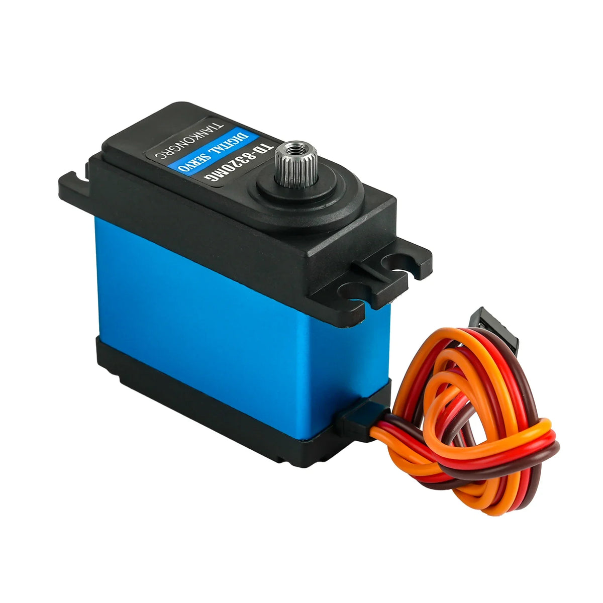 4 Set TD-8320MG Servo 20KG Waterproof Digital Servo Motor Aluminium Steel Gear for RC Car Truck Helicopter Crawler Boat Airplane