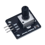WAVGAT Rotary Encoder Module for Arduino Brick Sensor Development Round Audio Rotating Potentiometer Knob Cap EC11