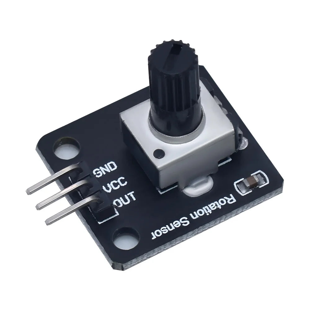 WAVGAT Rotary Encoder Module for Arduino Brick Sensor Development Round Audio Rotating Potentiometer Knob Cap EC11