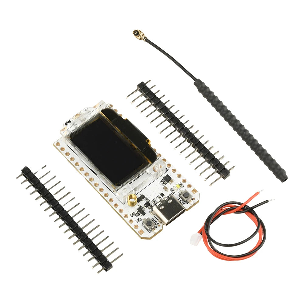 WiFi LoRa 32 V3 ESP32-S3 LoRa Module SX1262 863-928MHz 0.96 Inch CP2102 Type-C USB Bluetooth 5 Low Power IoT Board with Spring Antenna