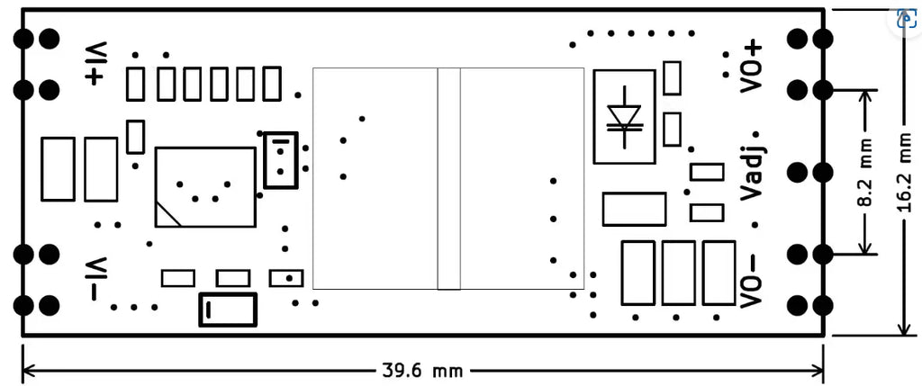 5pcs/1pc Isolated DC-DC Power Module Wide Voltage 3-42V Input JW3510 5V 12V Output XC7010 15-70V Stabilizer Board Reserved LDO