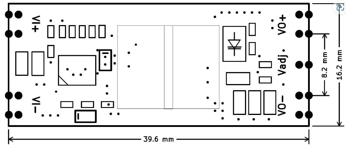 5pcs/1pc Isolated DC-DC Power Module Wide Voltage 3-42V Input JW3510 5V 12V Output XC7010 15-70V Stabilizer Board Reserved LDO