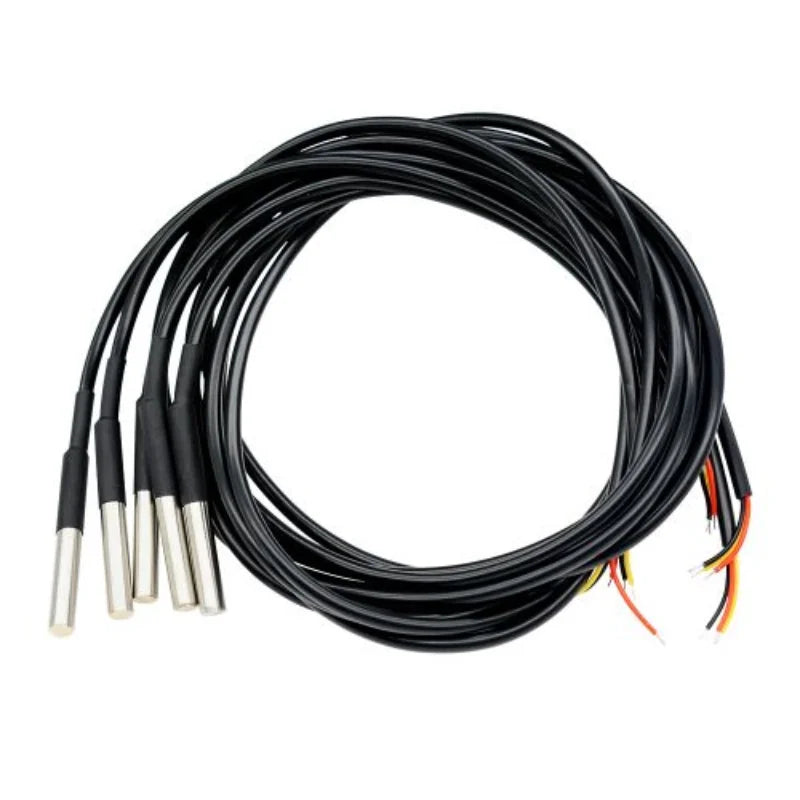 Thermistor Waterproof Temperature Controller Sensor Probe W1209 STC-1000 W3001 Thermostat 0.5m/1m/2m/3m DS18B20 NTC 10K 1% 3950