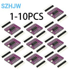 1-10PCS SN74HC00D Quad 2-Input NAND Gate IC Module DIP-14 5V Logic Level Converter for Digital Circuit DIY Electronics Projects