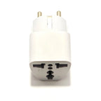 Universal EU Plug Adapter International AU UK US To Euro Travel Conversion Adapter Electrical Converter Power Socket Grey