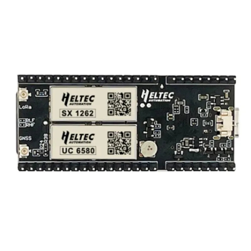 Heltec Lora GPS  ESP32 ASR605x nRF52840 and SX1262 node with GNSS GPS Get location Lora Transmission distance up to 7 kilometers