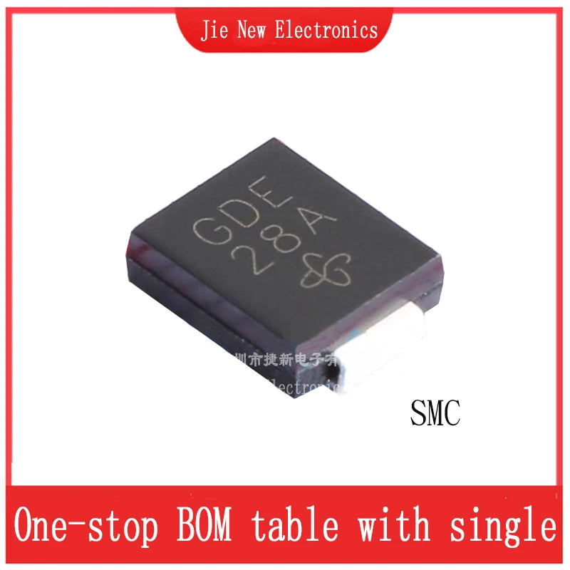 20PCS SMCJ22A SMCJ24A SMCJ26A SMCJ28A SMCJ30A SMCJ33A SMCJ36A SMCJ40A SMCJ43A SMCJ45A SMCJ48A SMC (DO-214AB) 1500W Smd Tvs Diode