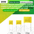 10PCS/Lot X2 Capacitor 275VAC 0.01 0.033 0.1 0.15 0.022 0.22 0.33 0.47 0.56 0.68 0.82 1 1.2 2.2uf  Polypropylene Film Capacitor