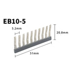 10Pcs MBKKB2.5 Double-layer Wiring Terminal Block,Universal Feed-Through Plug MBKKB-2.5 Double Level Din Rail Terminal Block