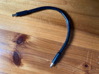 Silver Plated DC USB Cable GX12 2Pin Aviation Plug Socket Connector Wire Male Female to Type C 5.5*2.1 Gold-plated