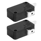 2Pcs Micro Switch Universal Microwave Door Replacement Switch for Home Appliance Microwave Oven Fridge Washing Machine Repair