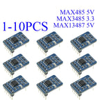 1-10PCS MAX3485/MAX3485/MAX13487Module TTL To RS485 Usart Communication Accessories Serial Parallel Multi-machine