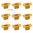Original Amass XT60BE-M  Male XT60BE XT60 XT60H Bullet Connector Wire Cable Plug For RC FPV Charger Battery Motor ESC