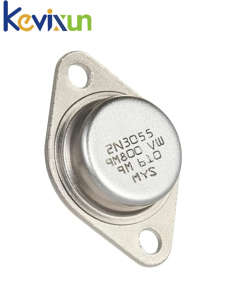 10-30PCS/Lot 2N3055 Power Transistors NPN TO-3 Metal Case 15A/60V