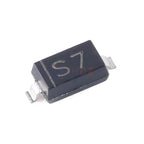100PCS BAT42W BAT43W SOD-123 Type Codes S7/S8 BAT43W-7-F BAT42W-7-F SMD 30V 200mA 0.2A Surface Mount Schottky Barrier Diode