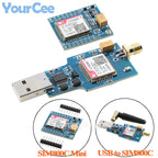 USB to GSM Quad-band GPRS SIM800 SIM800C Module for Wifi Wireless Bluetooth-compatible BLE SMS Messaging With Antenna CH340T