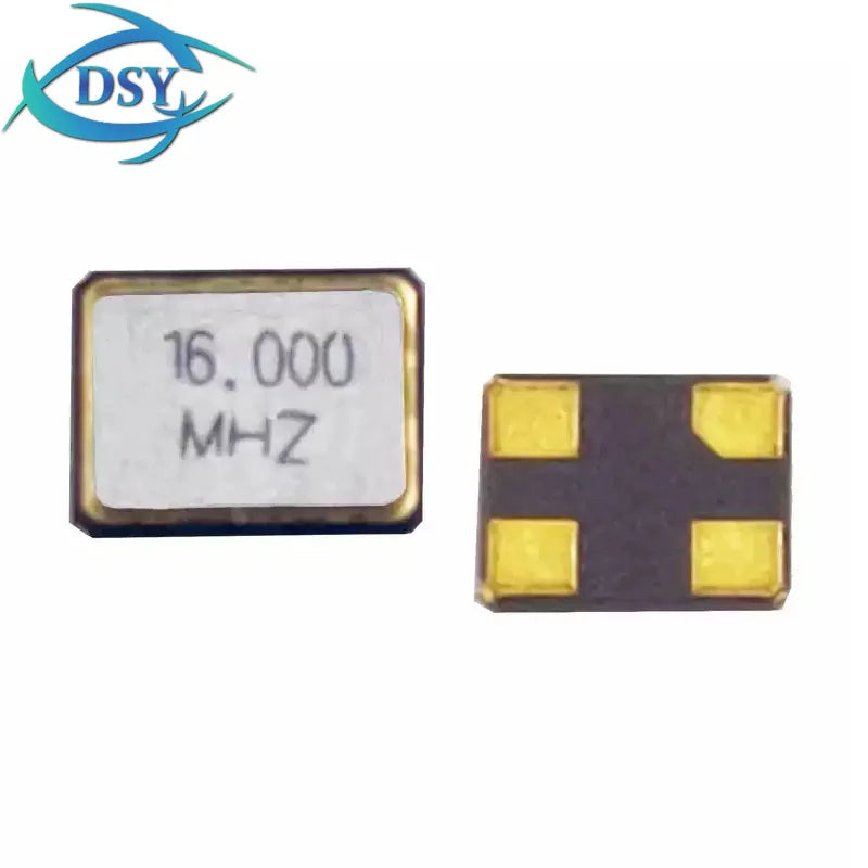 10PCS 3225 3.2X2.5mm  8Mhz 12Mhz 16Mhz 20Mhz 24Mhz 25Mhz 26Mhz 27Mhz 30Mhz 32Mhz Passive Quartz Crystal Oscillator SMD 3.2*2.5mm