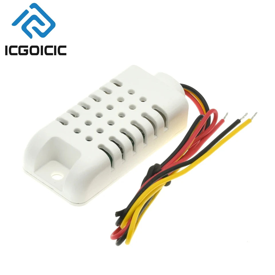 AAM2302B DHT22 Wire Digital Temperature Humidity Sensor Probe Module AM2302 Adapter Plate