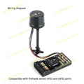 Holybro H-RTK F9P Ultralight RTK GNSS Module with Zed-f9p Ist8310 Helical Antenna for Pixhawk Series