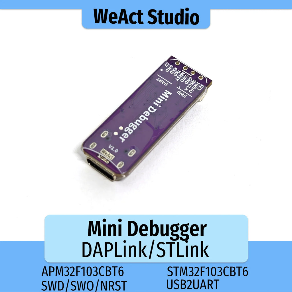ST-LINK V2.1 DAPLink Emulator Debugging Download STLink Programming Burner STM32 Serial Port