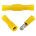 50-500PCS Assorted Female Male Bullet Butt Connector Insulated Crimp Wire Terminals Quick Splice Wiring Cable Plug for 22~10AWG