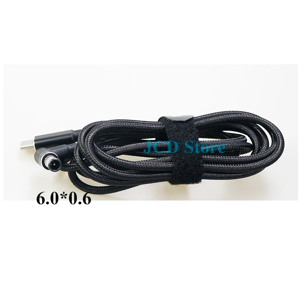 1PCS 100W 5A PD to DC 5.5*2.1 5.5*2.5 7.4*5.0 4.5*3.0 Decoy Trigger Adapter Cable TYPE-C PD Decoy Line Charging Notebook Charger