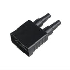 120A 600V Waterproof Sheath Dustproof Flat Card Slot Cable PVC Connector Dust Cover for Anderson Connector 2PCS