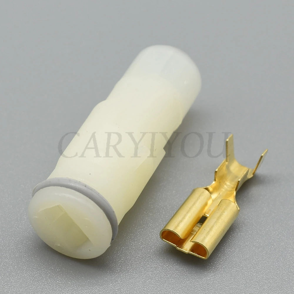 1 Set 1 Pin 7.8 MM Round White Male Female HID High Current Waterproof Auto Connector DJ7014-7.8-11 Speed Sensor Plug
