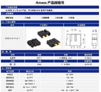 2+2 XT30 Model Aircraft Plug XT30PB/XT30PW 2+2 Lithium Battery Charging Connectors 4pin Male Female High Current for New Energy