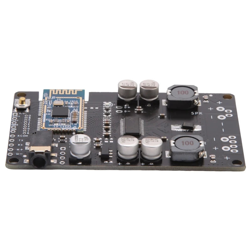 Bluetooth 5.0 Amplifier Board AUX 20W/30W Serial Port to Change Name Mono Stereo Module Amplificador (Support Call)-A22U