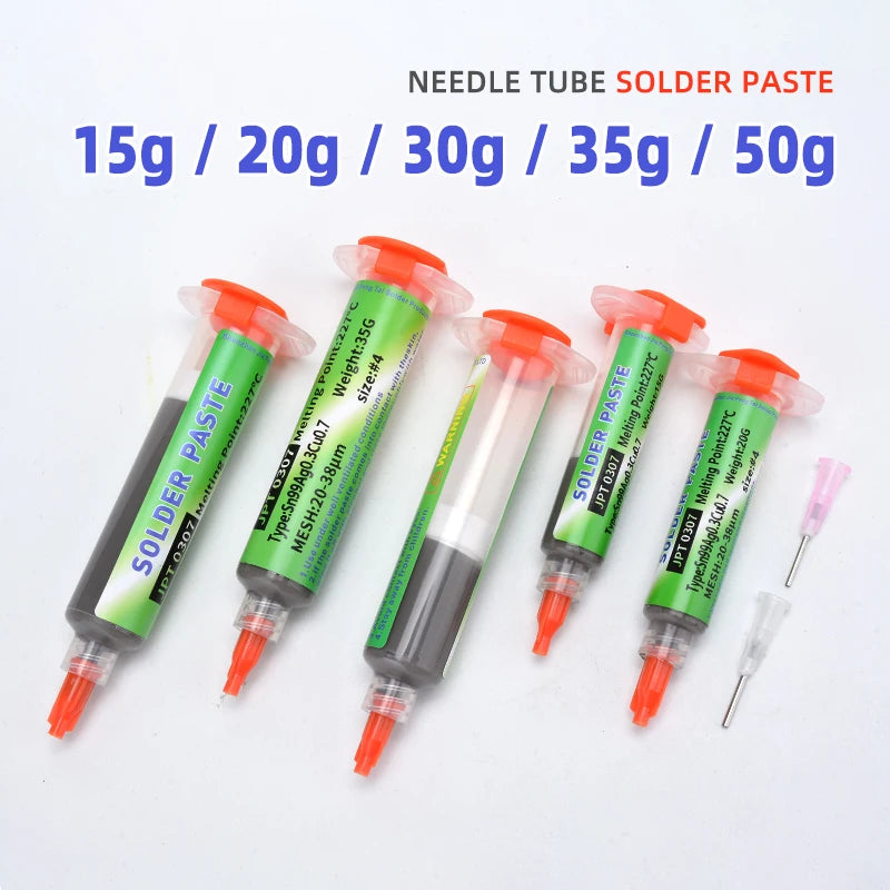 JPT0307 Lead-Free Solder Paste RoHS No-Clean Silver-Containing for SMT