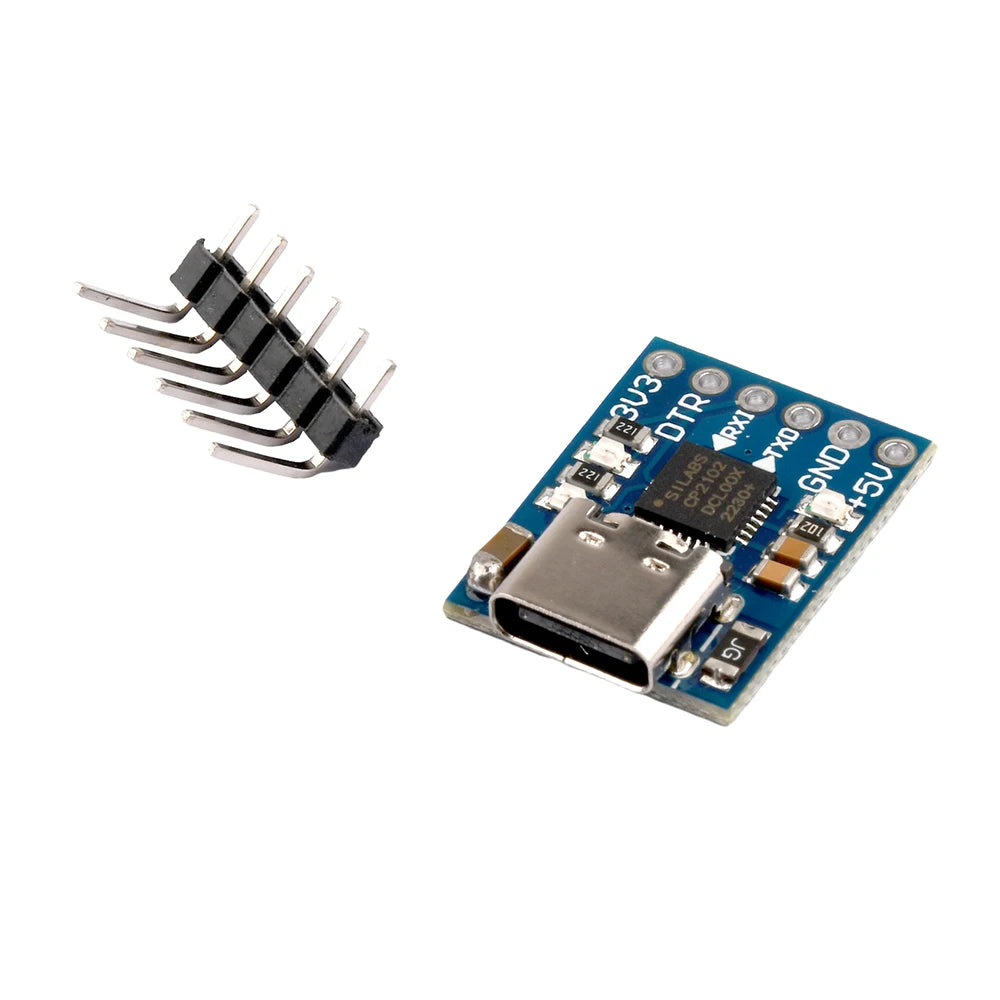 TYPE-C USB CP2102 to UART TTL Module 6Pin Serial Converter UART STC Replace FT232 for aduino