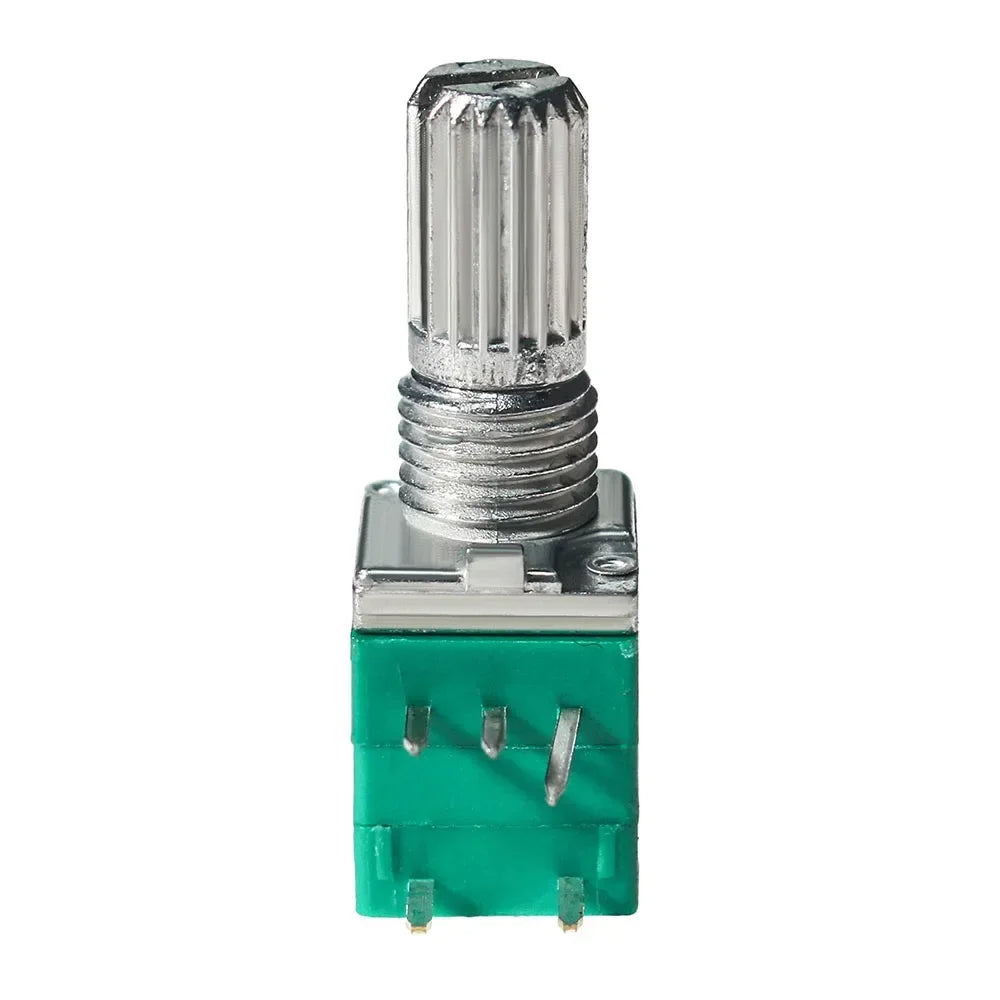 New 5PCS Volume Potentiometer Industrial Switches 5Pin 5K 10K 20K 50K 100K Switch Audio Shaft 15mm Amplifier Sealing RK097G