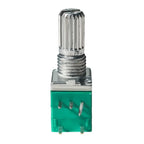 New 5PCS Volume Potentiometer Industrial Switches 5Pin 5K 10K 20K 50K 100K Switch Audio Shaft 15mm Amplifier Sealing RK097G
