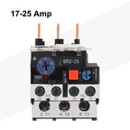 Thermal Overload Motor Relay 3 Phase AC 50Hz/60Hz FR NR2-25 IP20 Plug-in With Indicator Light For CJX2 Series Contactors