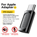 Essager USB C To Lightning Adapter PD 20W Fast Charging OTG USB Type C To Lighting For iPhone 15 14 11 XR Pro Max IOS Converter