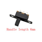 20Pcs SPDT 1P2T Slide Switch Mini Toggle Switch 2 Position 3 Pin On-Off DIP for DIY Power Electronic Projects PCB DC 50V 0.5A
