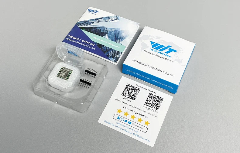 WitMotion WT901 AHRS MPU9250 9-axis Accelerometer, 3-axis Eletronic Gyroscope+Acceleration+Angle+Magnetometer, TTL Data Outout