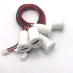 USB-C  High Current Charging Socket With Nut Snap Lock Plate  TYPE-C Female Type C Waterproof Female Connector Jack