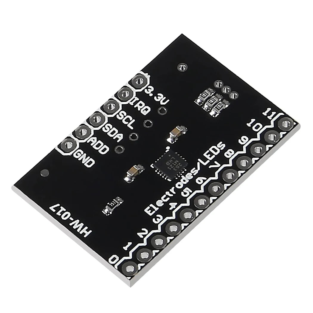 MPR121 Breakout V12 Proximity Keyboard Capacitive Touch Sensor I2C Keyboard Development Board Controller Module
