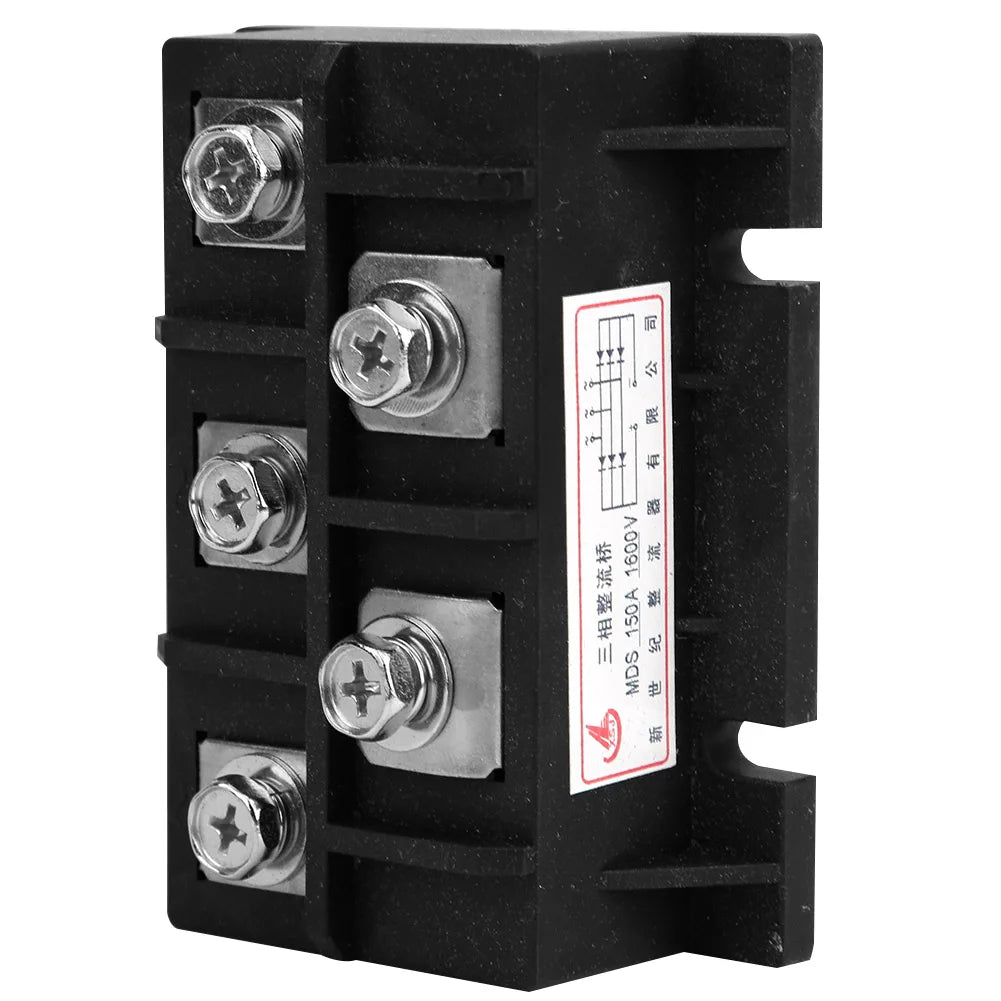 1600V Bridge Rectifier 150A High Power 3 Phase Diode Bridge Rectifier Module 5 Terminals