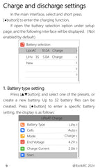 ToolkitRC M6AC Smart Lipo Battery Charger Discharger AC 120W DC300W MAX30A for 1-6S Battery FPV Model Spare Part LiHV LIFE LILON