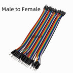 40PIN 10CM 15CM 20CM 30CM Dupont Line Male To Male Female To Male Female To Female Jumper Dupont Wire Cable For Arduino DIY KIT
