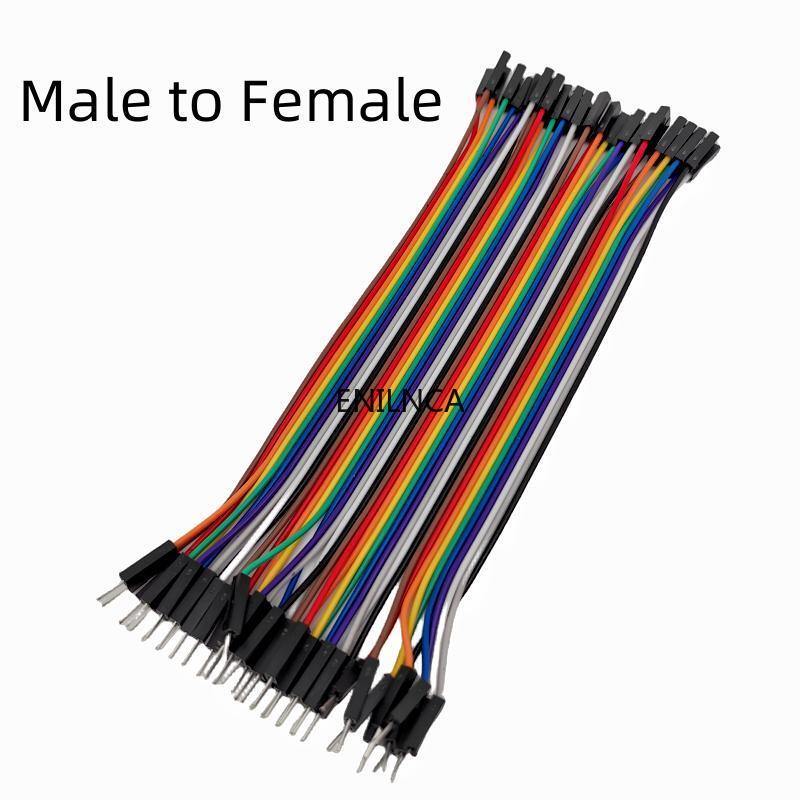 40PIN 10CM 15CM 20CM 30CM Dupont Line Male To Male Female To Male Female To Female Jumper Dupont Wire Cable For Arduino DIY KIT