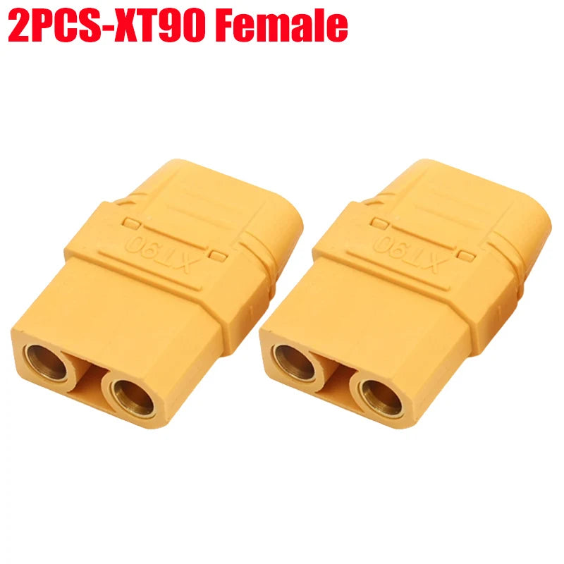XT90 Male Female Connector Plug Welding Terminal Plugs for RC Lipo Battery Drone Boat Airplane Wire Cable Connectors Adapter