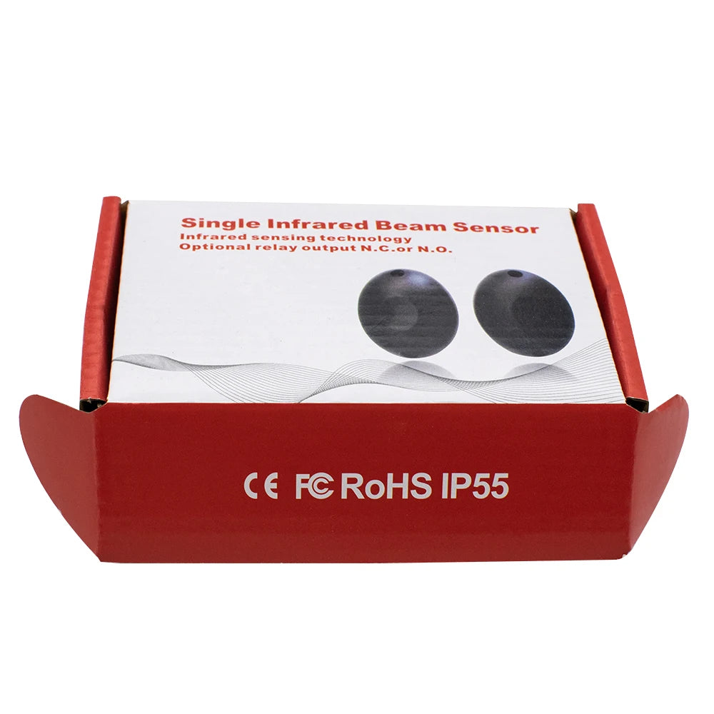 Sensor Alarm Infrared Beam Sensor Photocell DC/AC 12-24V 15m Detect Range Waterproof IP55 Photocell Automatic Gate Door Safety